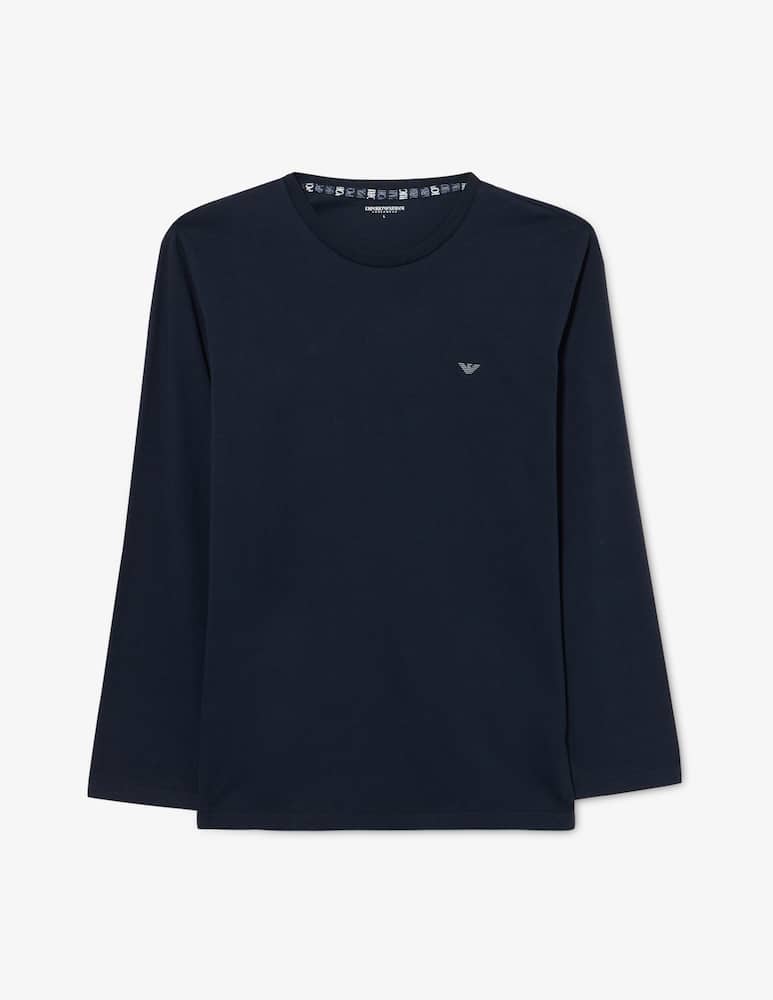 rinascente Emporio Armani Classic pattern pyjama set