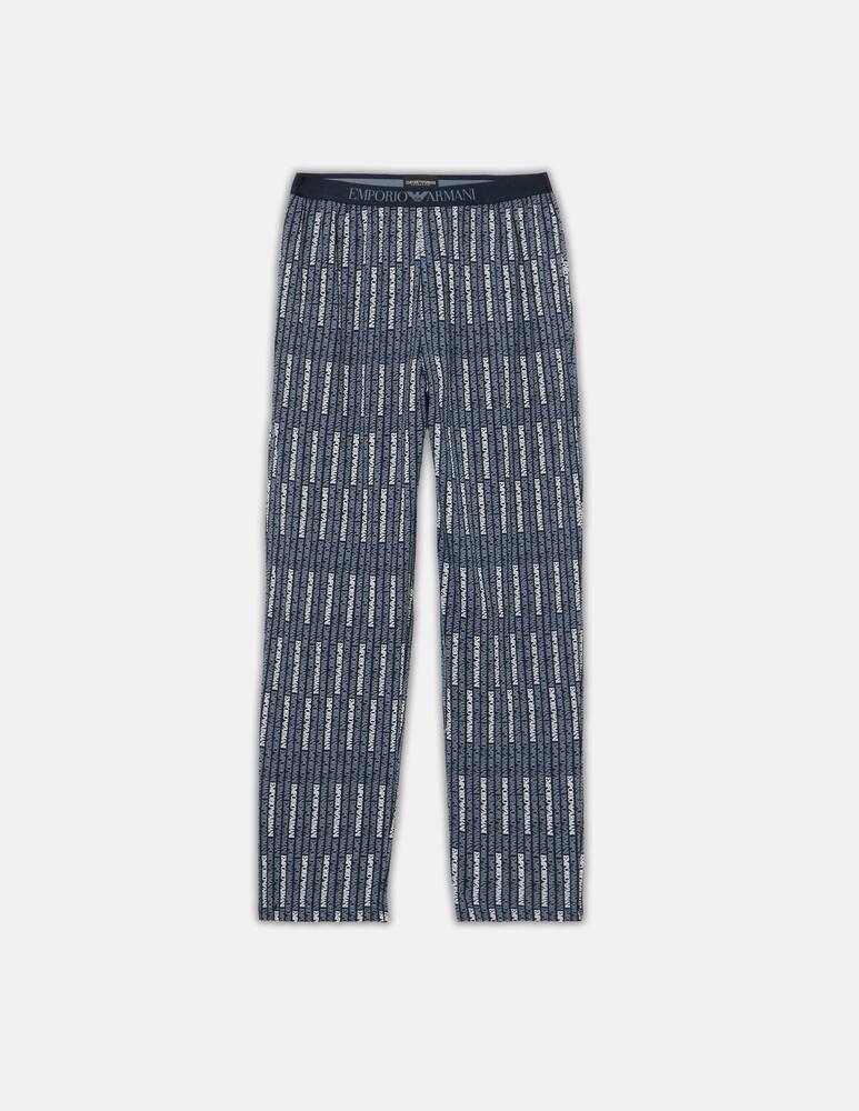 rinascente Emporio Armani Classic pattern pyjama set