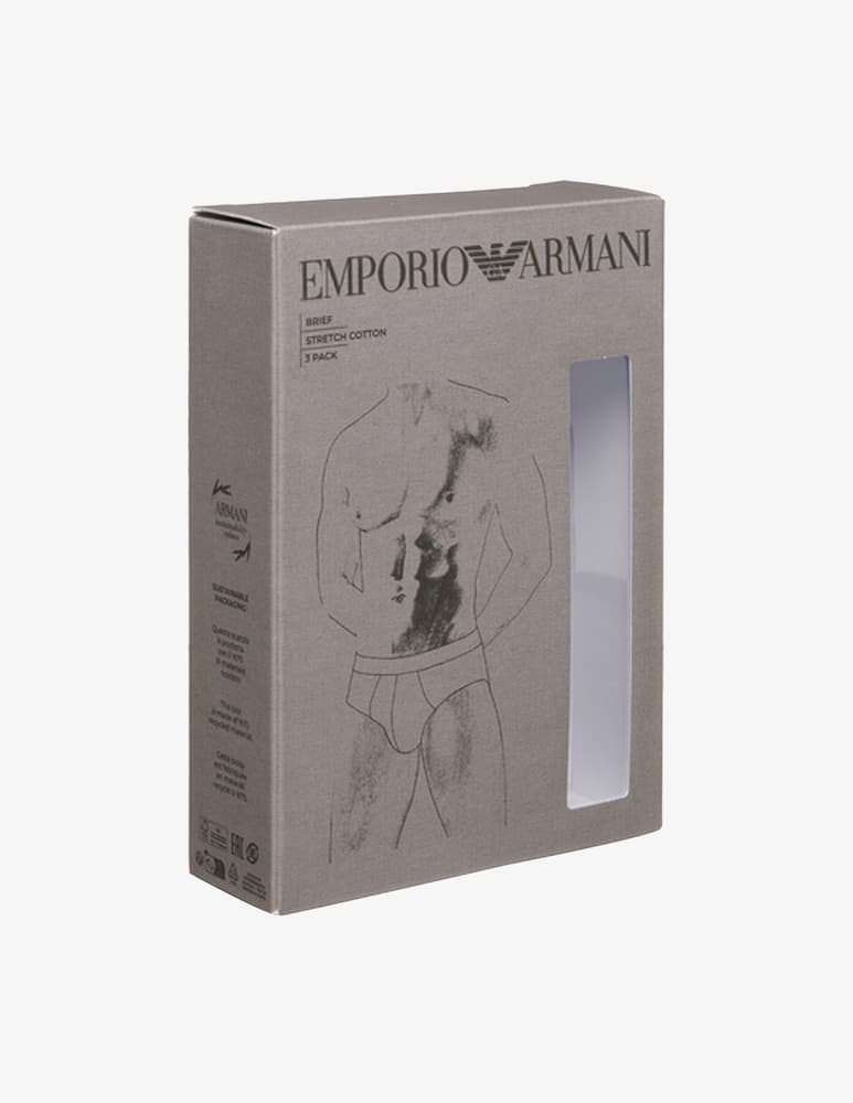 Emporio Armani Slip pack monogram bold - immagine 4 Emporio Armani Slip pack monogram bold - immagine 4
