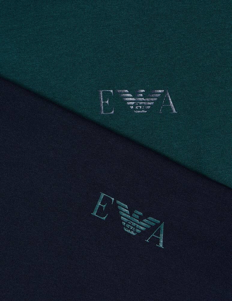 rinascente Emporio Armani Monogram crew neck t-shirt duo