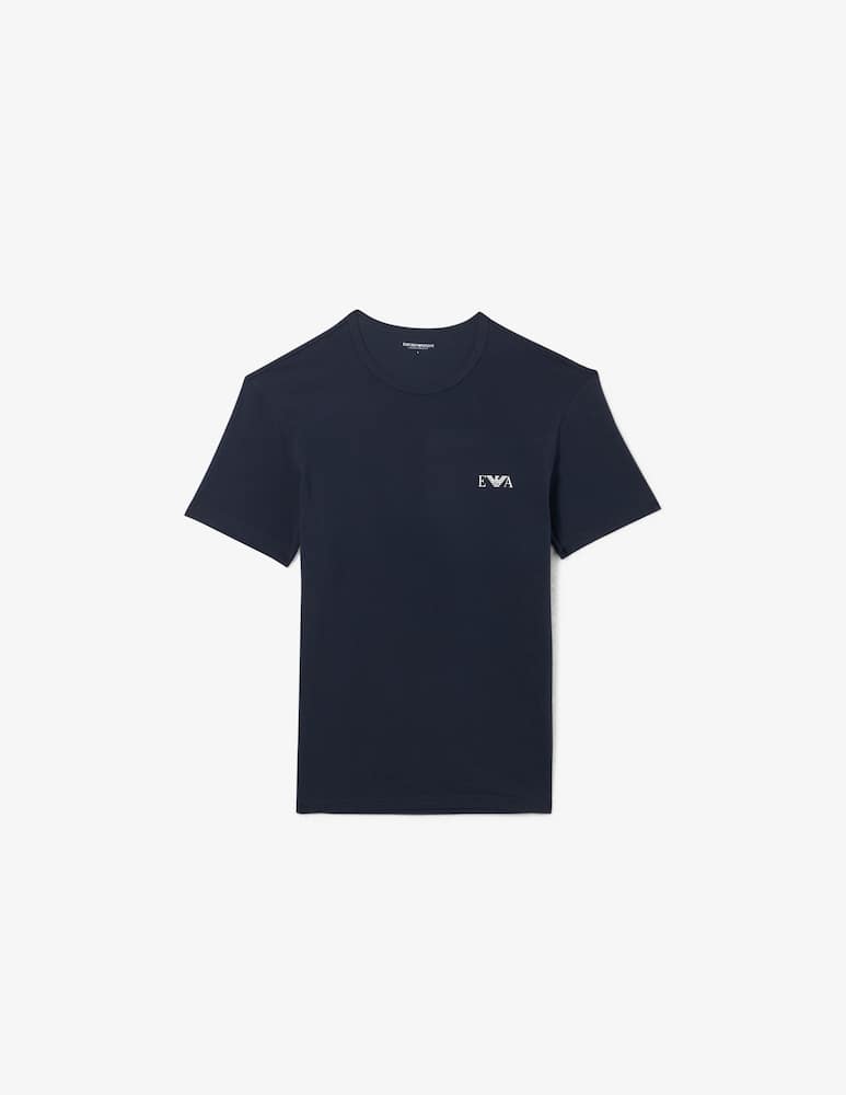 rinascente Emporio Armani Monogram crew neck t-shirt