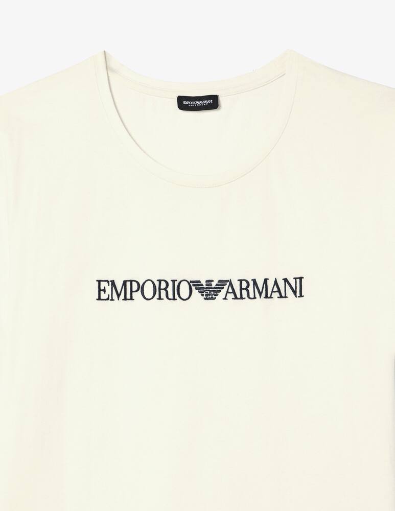 Emporio Armani Logo crew neck t-shirt - picture 3 Emporio Armani Logo crew neck t-shirt - picture 3