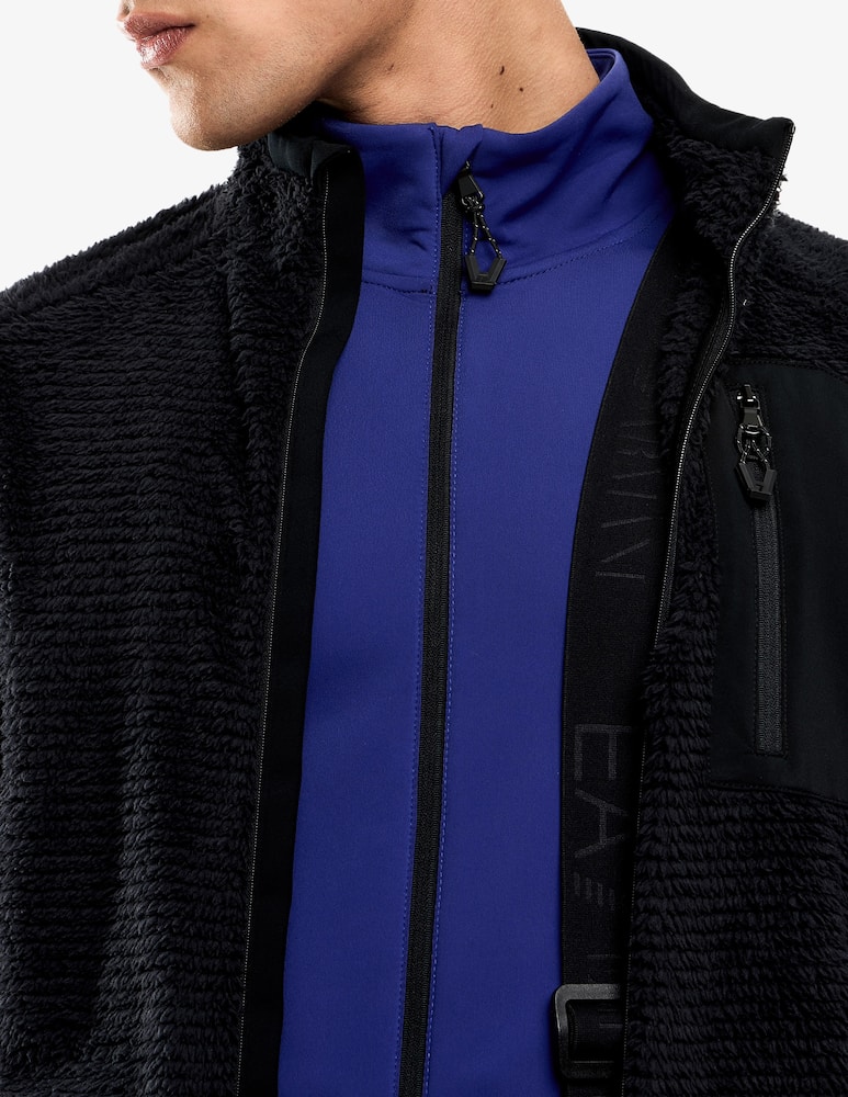 EA7 Fleece zip-up jacket - picture 3 EA7 Fleece zip-up jacket - picture 3