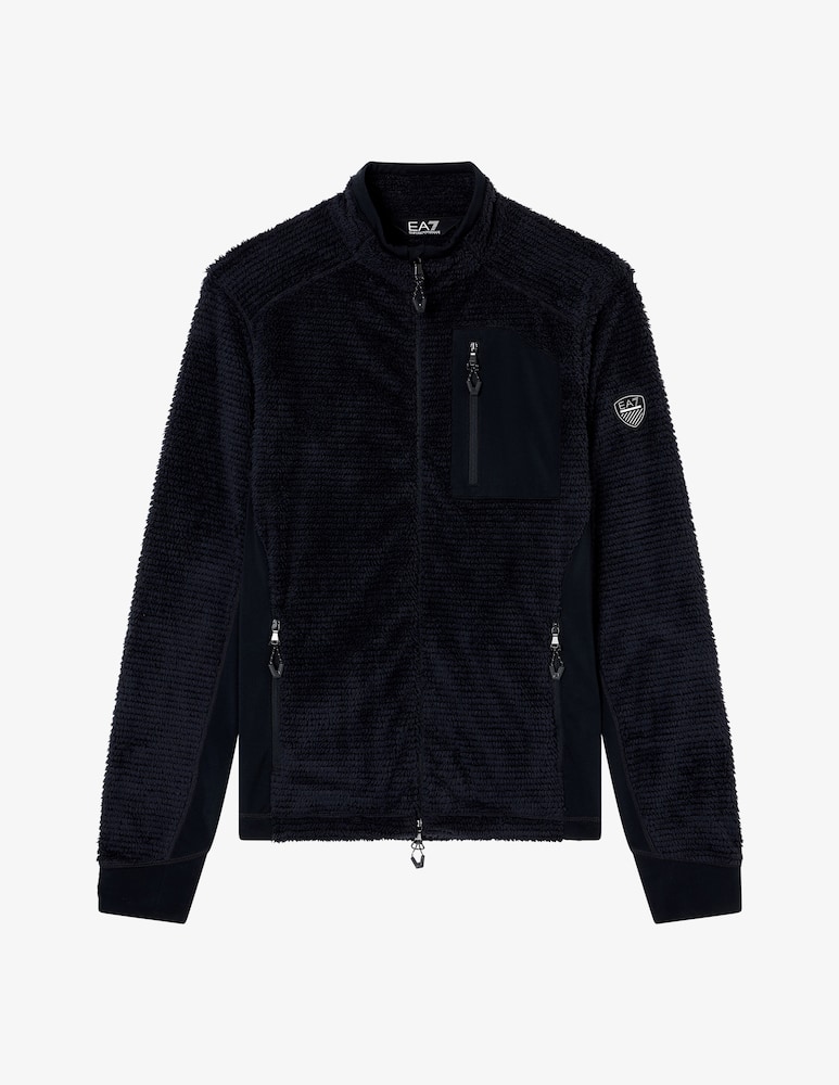 EA7 Fleece zip-up jacket - picture 4 EA7 Fleece zip-up jacket - picture 4