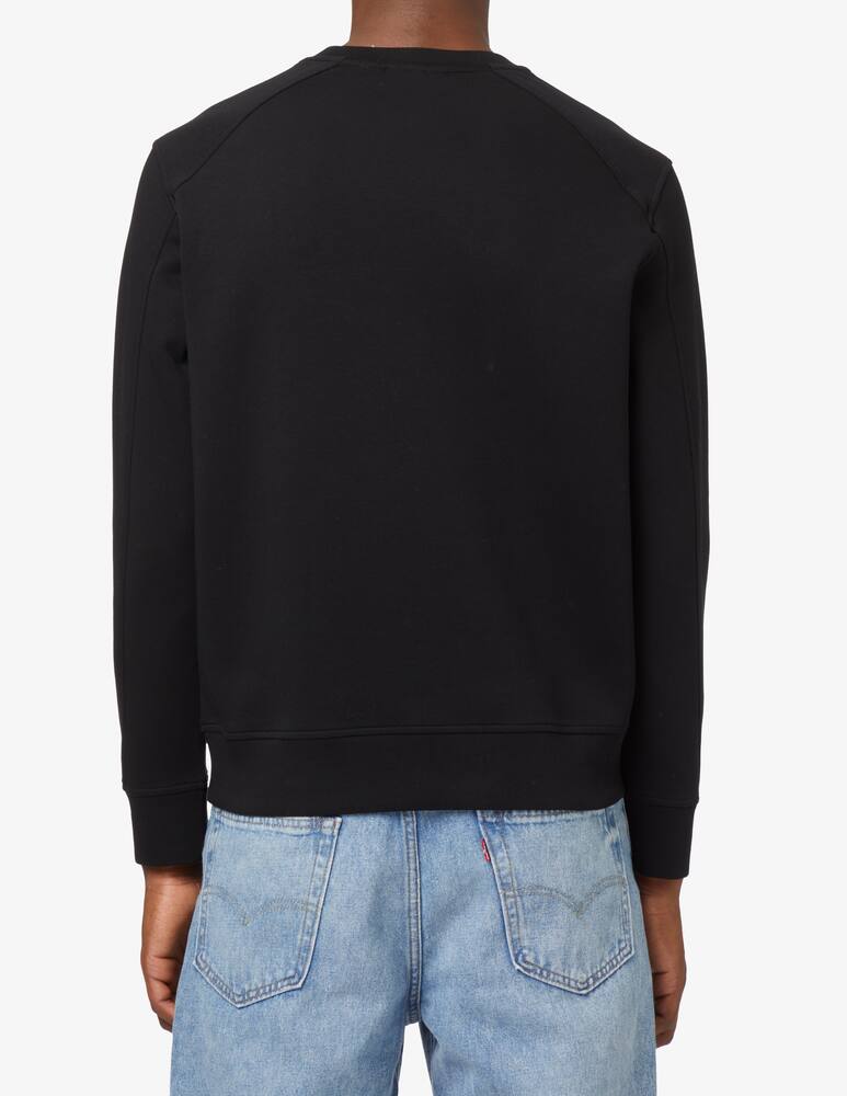 rinascente Emporio Armani Crewneck logo sweater - black
