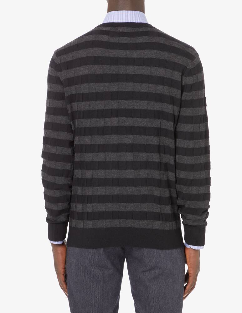 rinascente Emporio Armani Maglia girocollo in lana - Nero