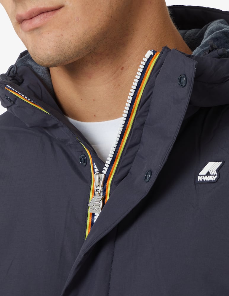 K-Way Hooded jacket - navy - picture 4 K-Way Hooded jacket - navy - picture 4