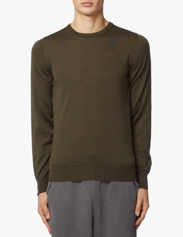 rinascente K-Way Maglia girocollo sebastien in lana               