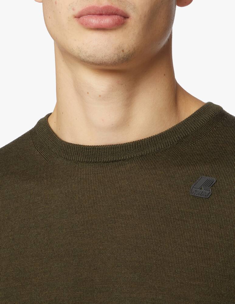 rinascente K-Way Maglia girocollo sebastien in lana               