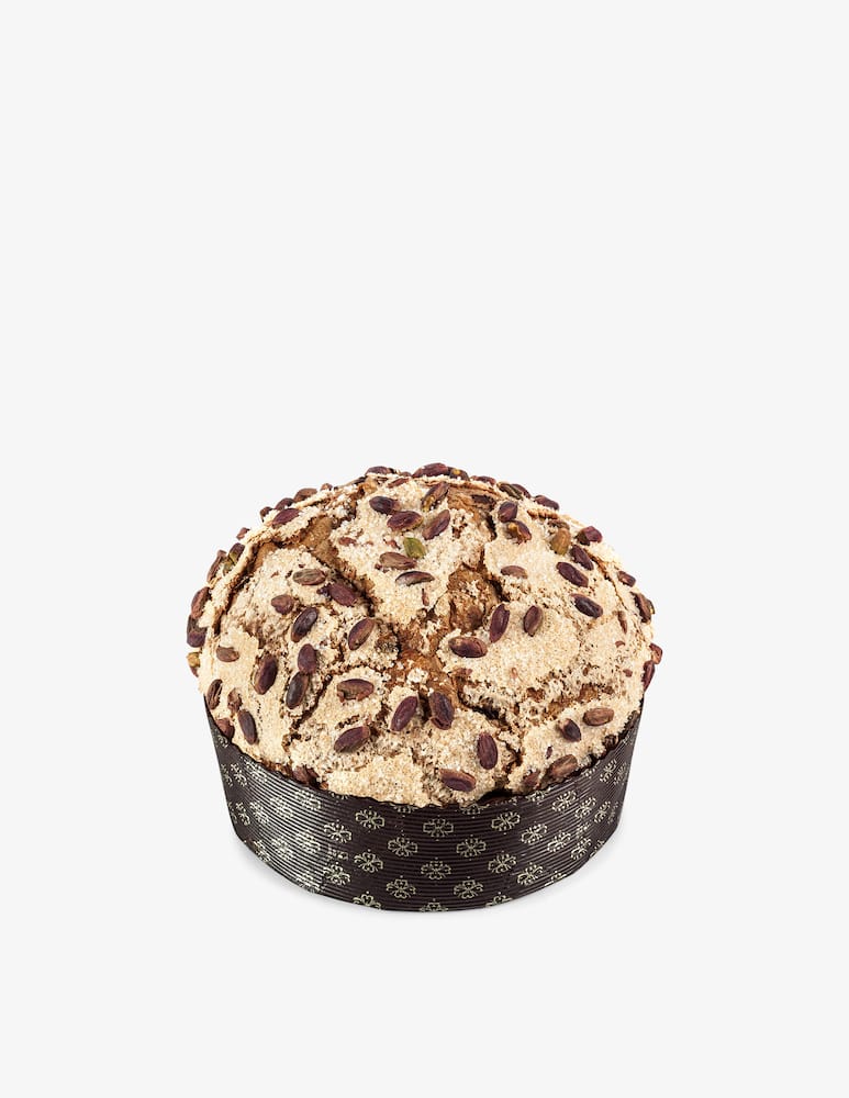 Vincente I Pupi Panettone Pistacchio, Pesca e Fondente 750g - immagine 2 Vincente I Pupi Panettone Pistacchio, Pesca e Fondente 750g - immagine 2