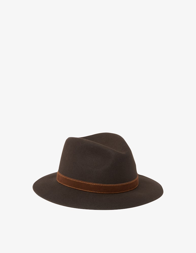 Borsalino Cappello casual in feltro - Marrone - immagine 2