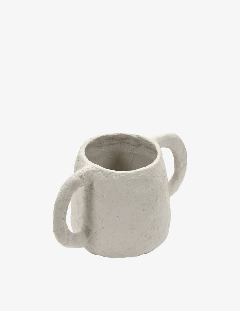 rinascente Serax Pot S Paper Mache Earth By Marie Michielssen - Cream