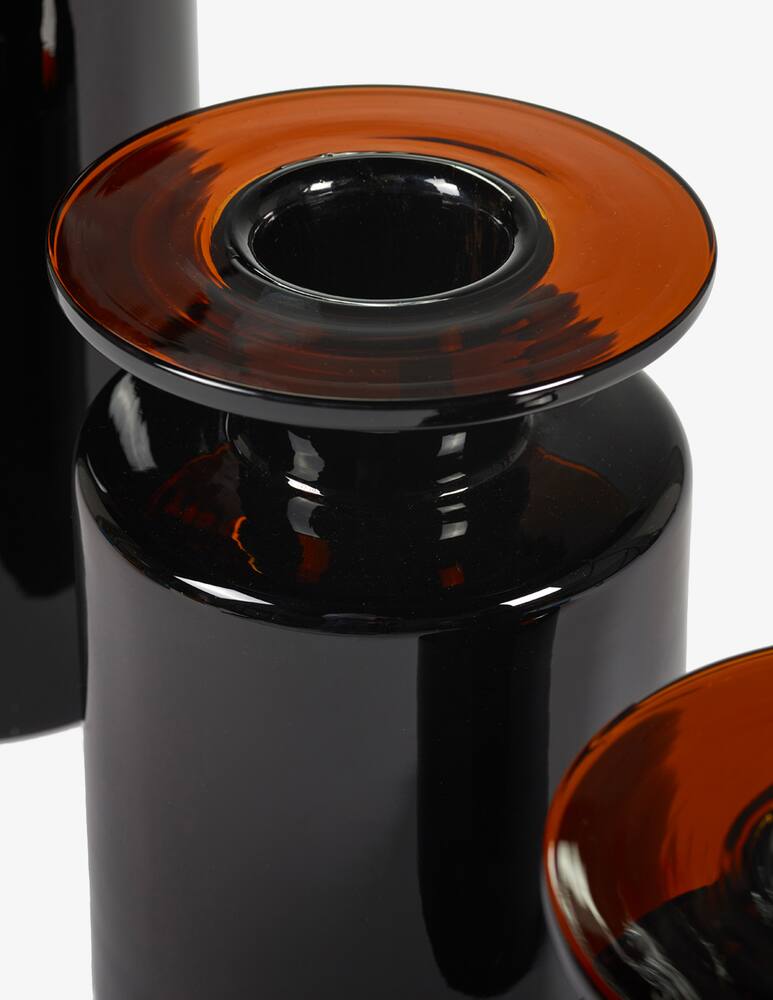 rinascente Serax Vaso M Wind & Fire By Marie Michielssen - Nero