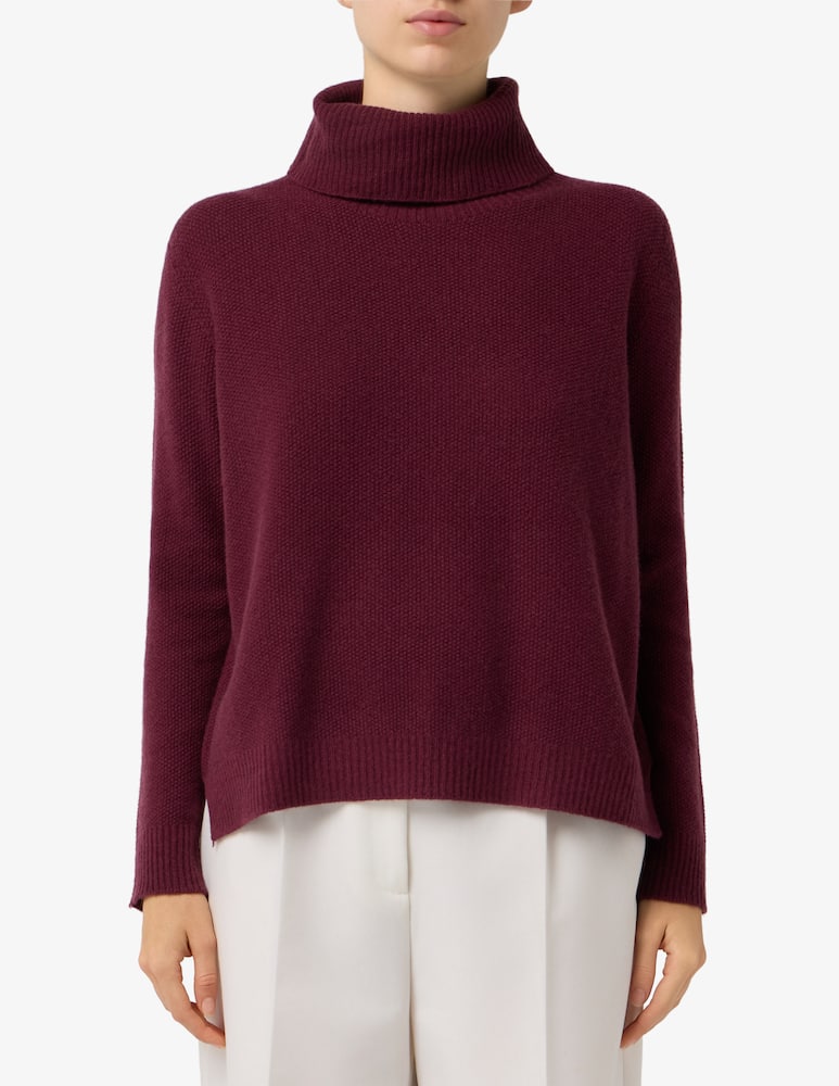 rinascente Elizabeth Ascot Turtleneck knit jumper