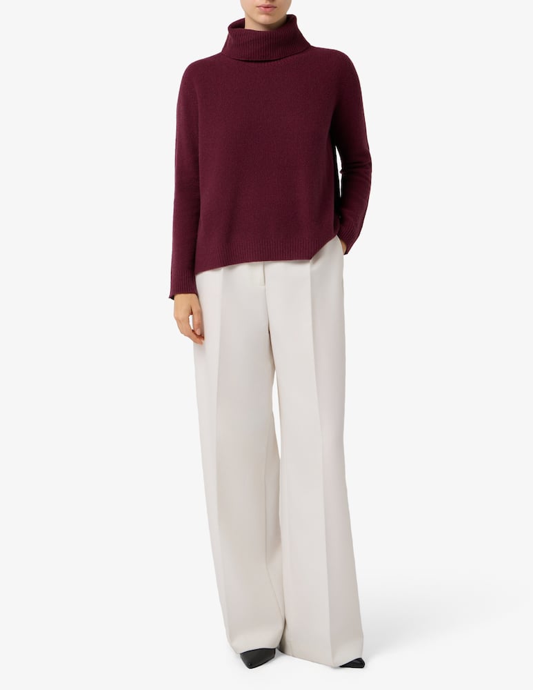 rinascente Elizabeth Ascot Turtleneck knit jumper