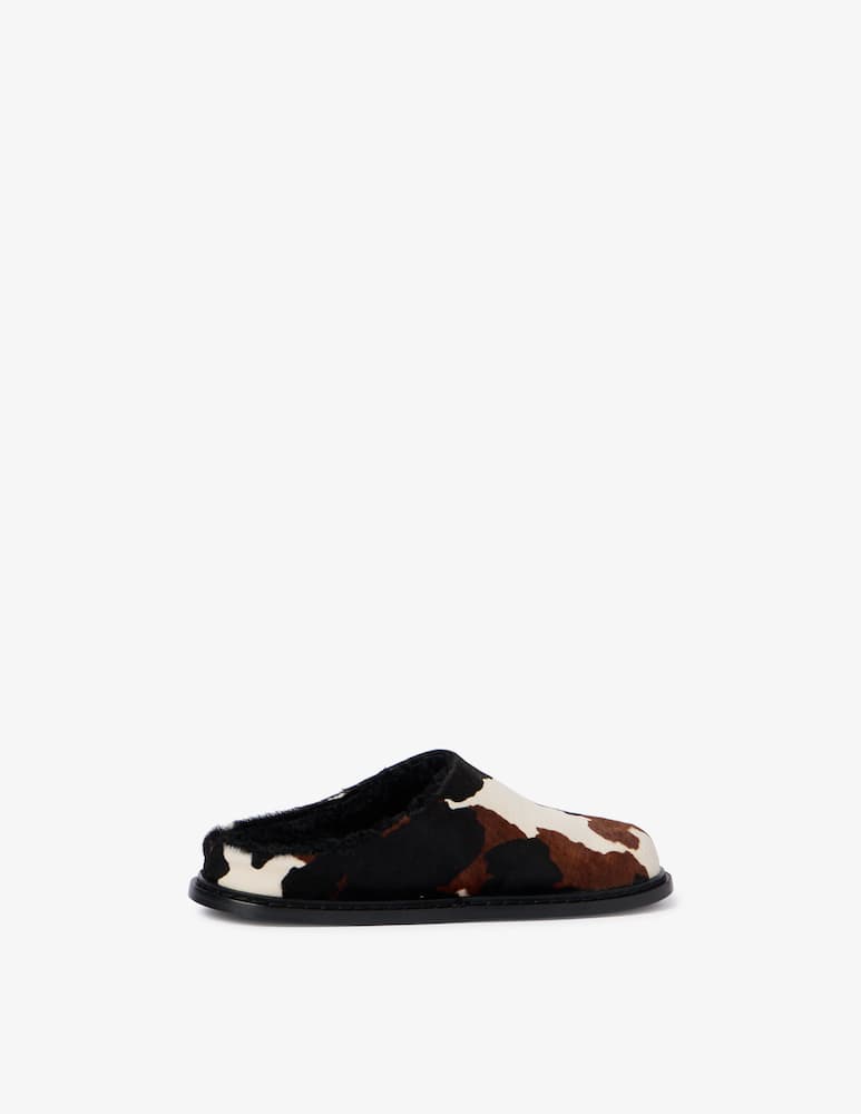 lanapo Cowhide fur clogs - picture 4 lanapo Cowhide fur clogs - picture 4