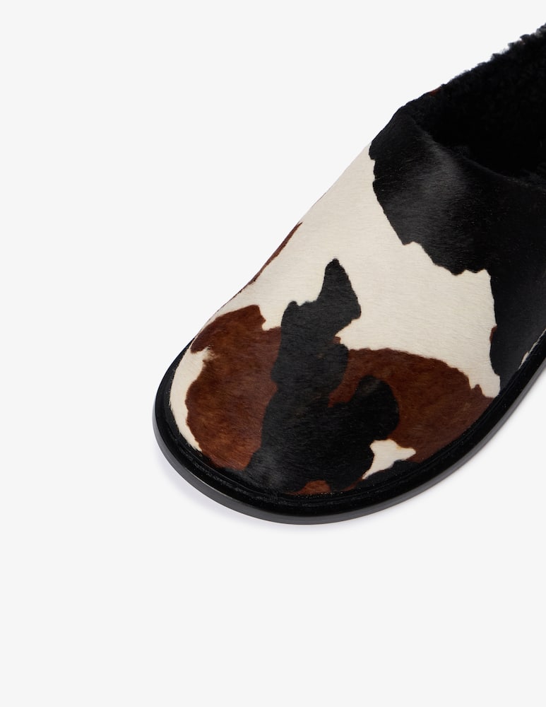 lanapo Cowhide fur clogs - picture 5 lanapo Cowhide fur clogs - picture 5