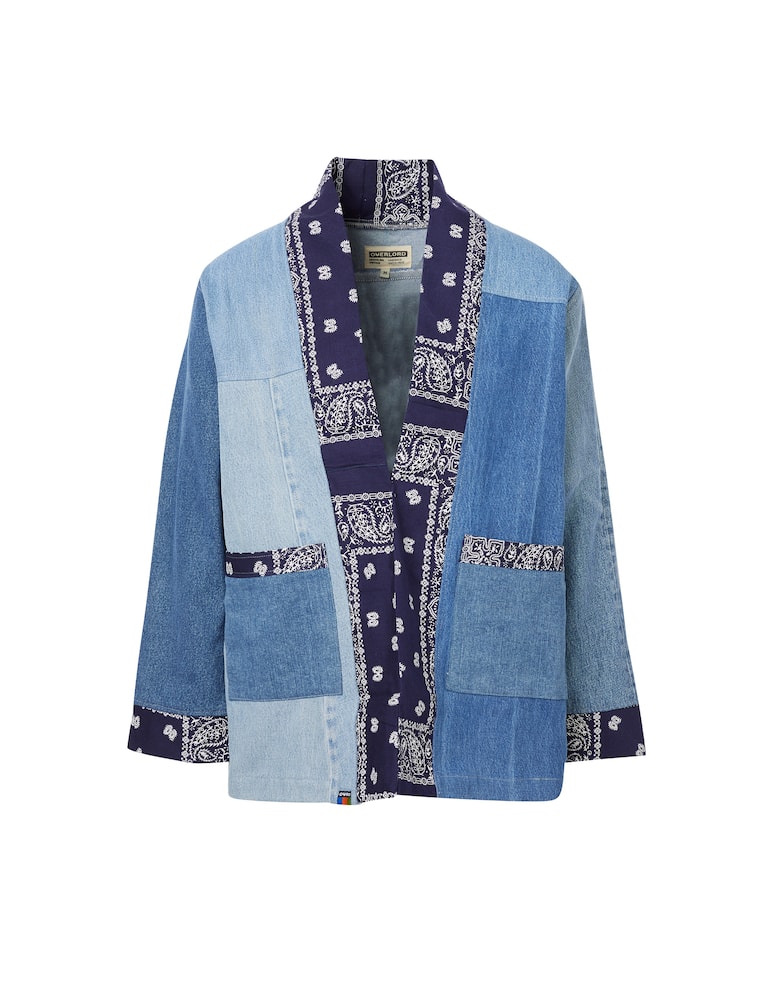 rinascente Overlord Kimono banadna in denim