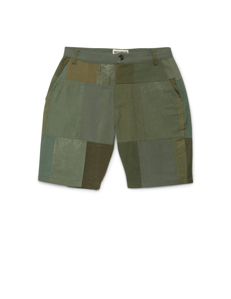rinascente Overlord Pantaloni corti patchwork militare