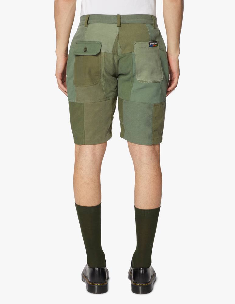 rinascente Overlord Pantaloni corti patchwork militare