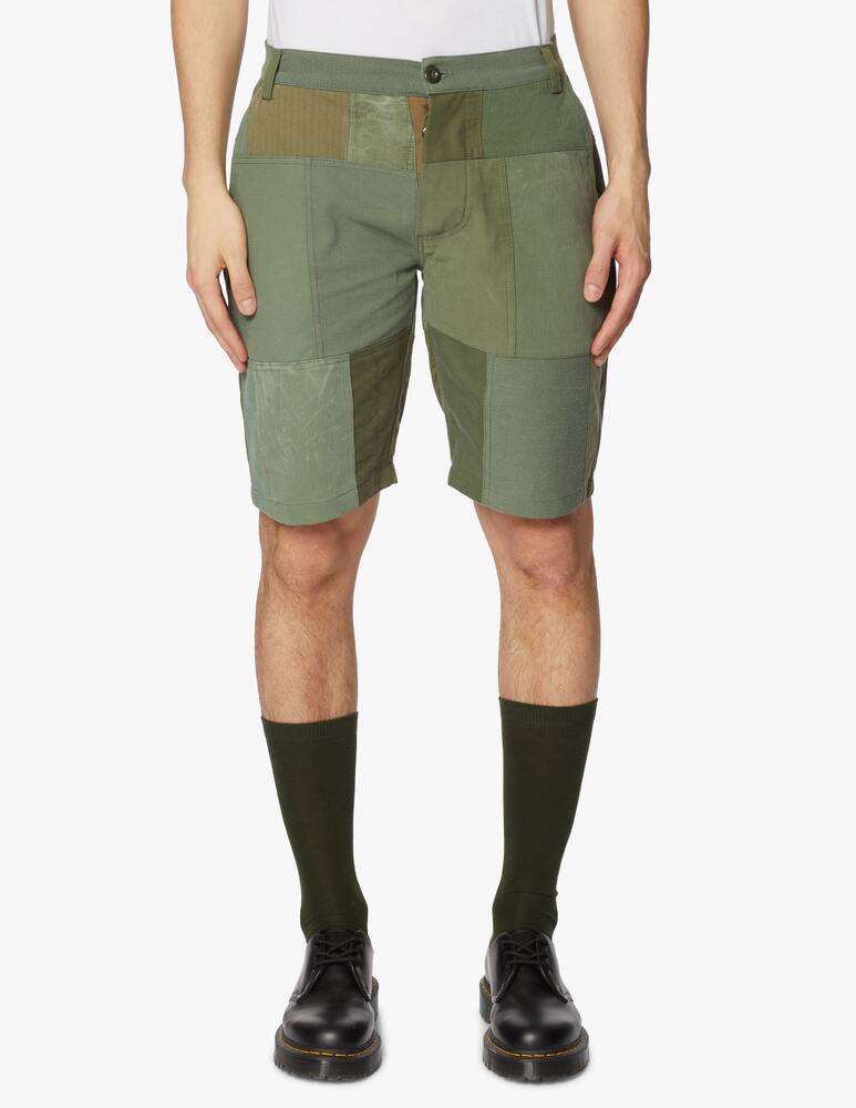 rinascente Overlord Pantaloni corti patchwork militare