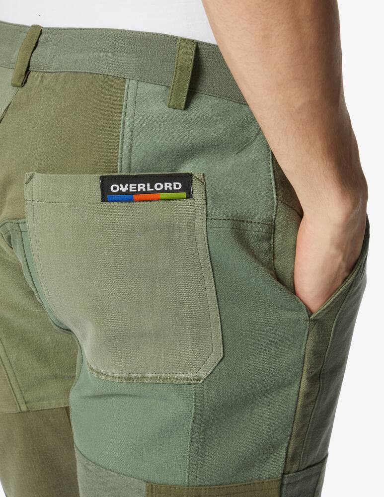 rinascente Overlord Pantaloni corti patchwork militare