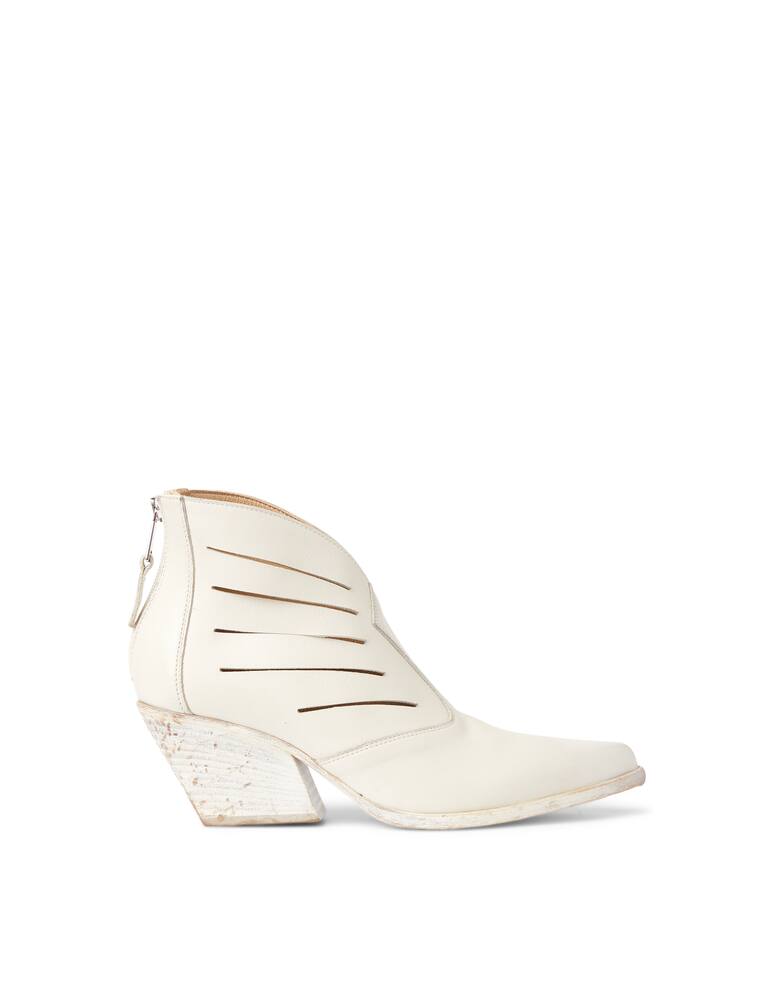 Strategia Carved ankle boots with zip - picture 1
