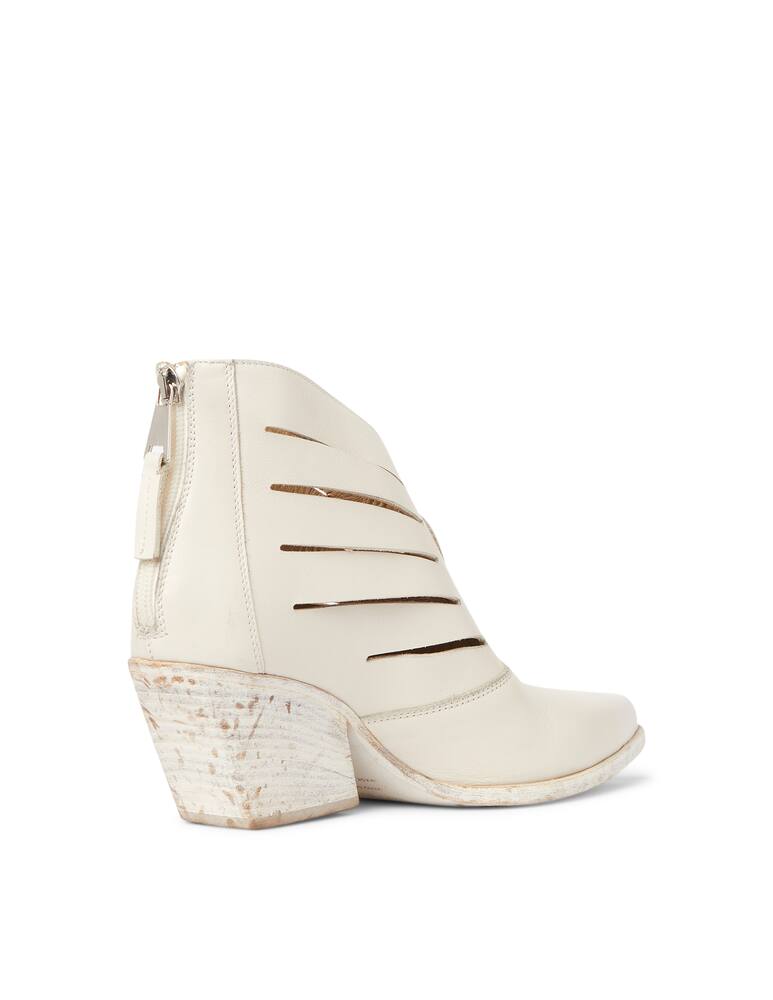 Strategia Carved ankle boots with zip - picture 4