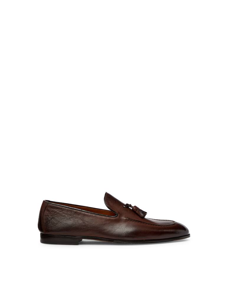 Doucal's Leather loafer with tassels - picture 1 Doucal's Leather loafer with tassels - picture 1