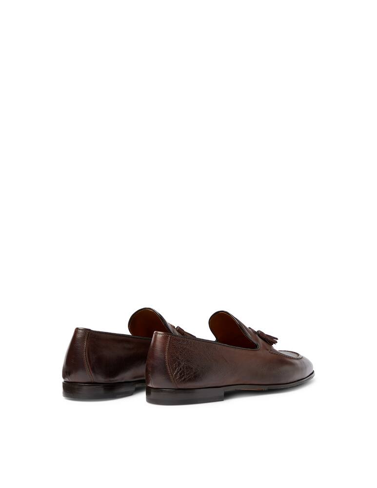 Doucal's Leather loafer with tassels - picture 4 Doucal's Leather loafer with tassels - picture 4