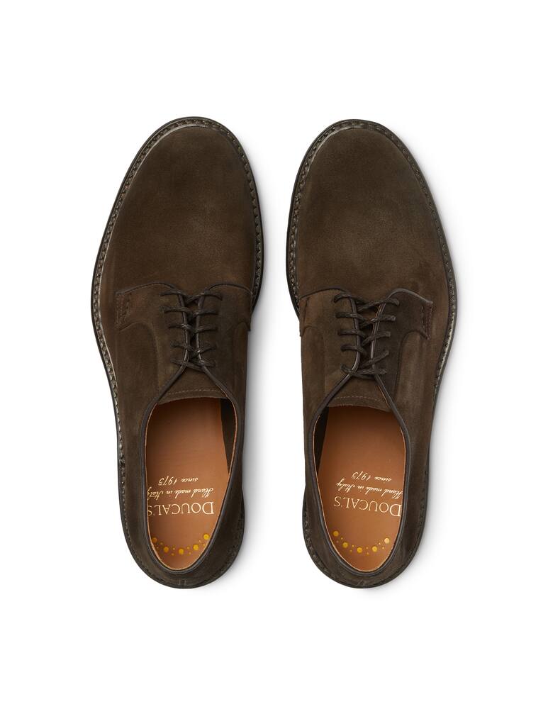 rinascente Doucal's Suede derby bokeh