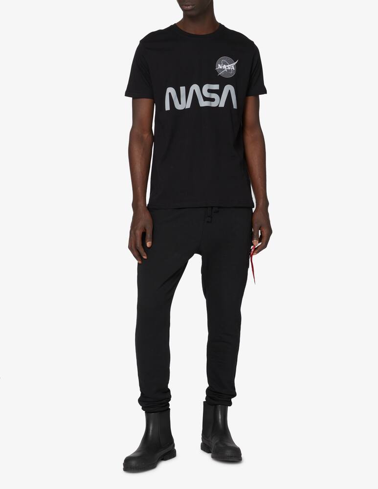 rinascente Alpha Industries Nasa reflective t-shirt - Black