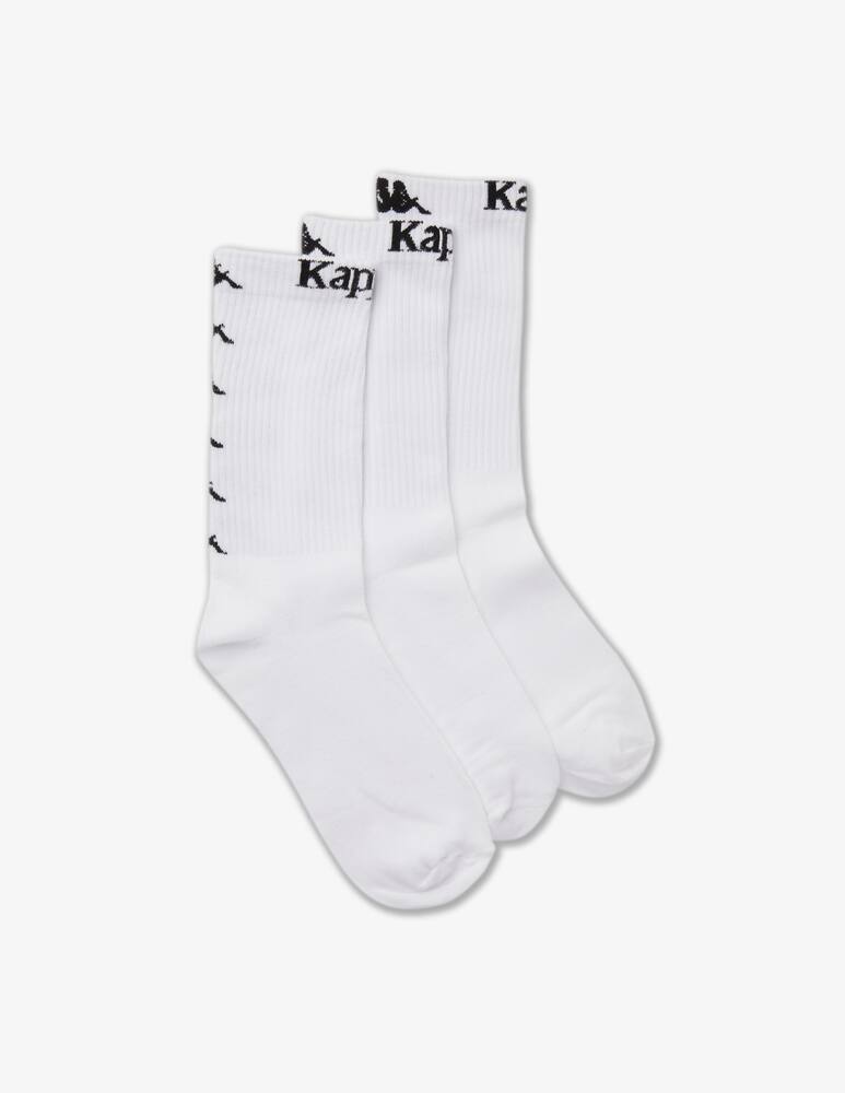 rinascente Kappa Calzini banda e scritta - 3 pz