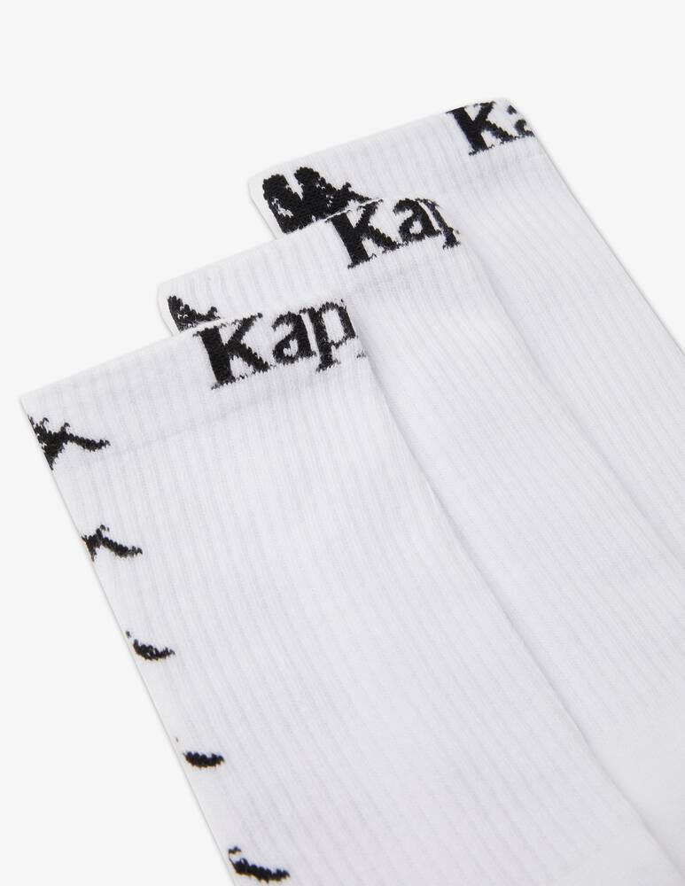 rinascente Kappa Calzini banda e scritta - 3 pz