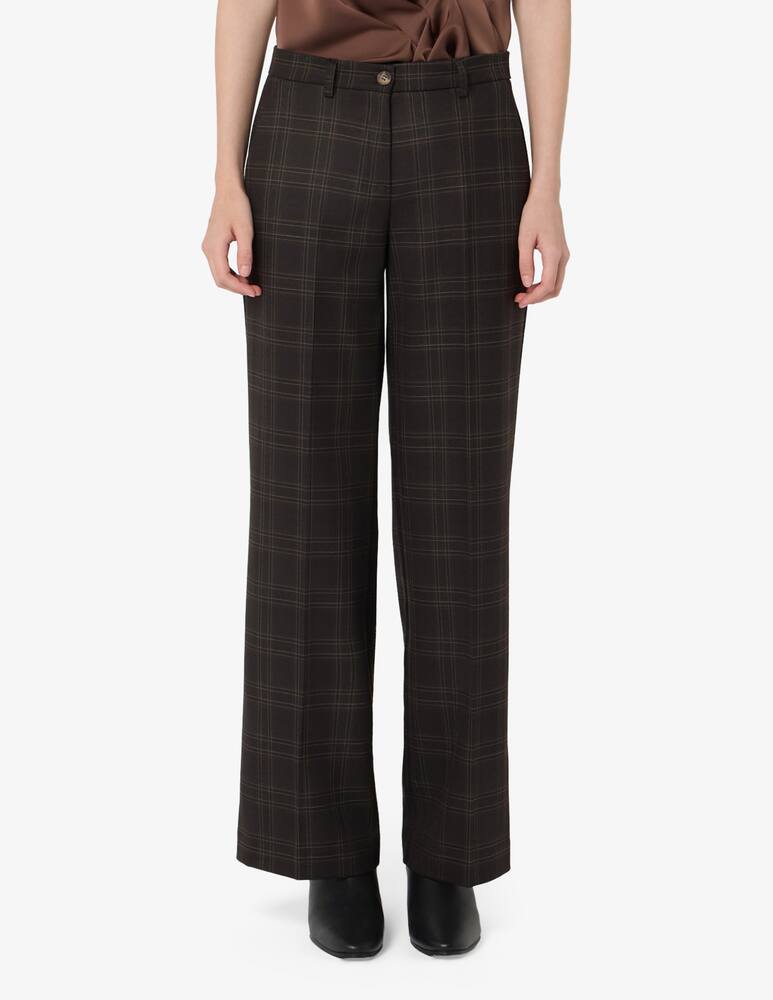 Elizabeth Ascot Pantaloni palazzo a quadri - immagine 1 Elizabeth Ascot Pantaloni palazzo a quadri - immagine 1