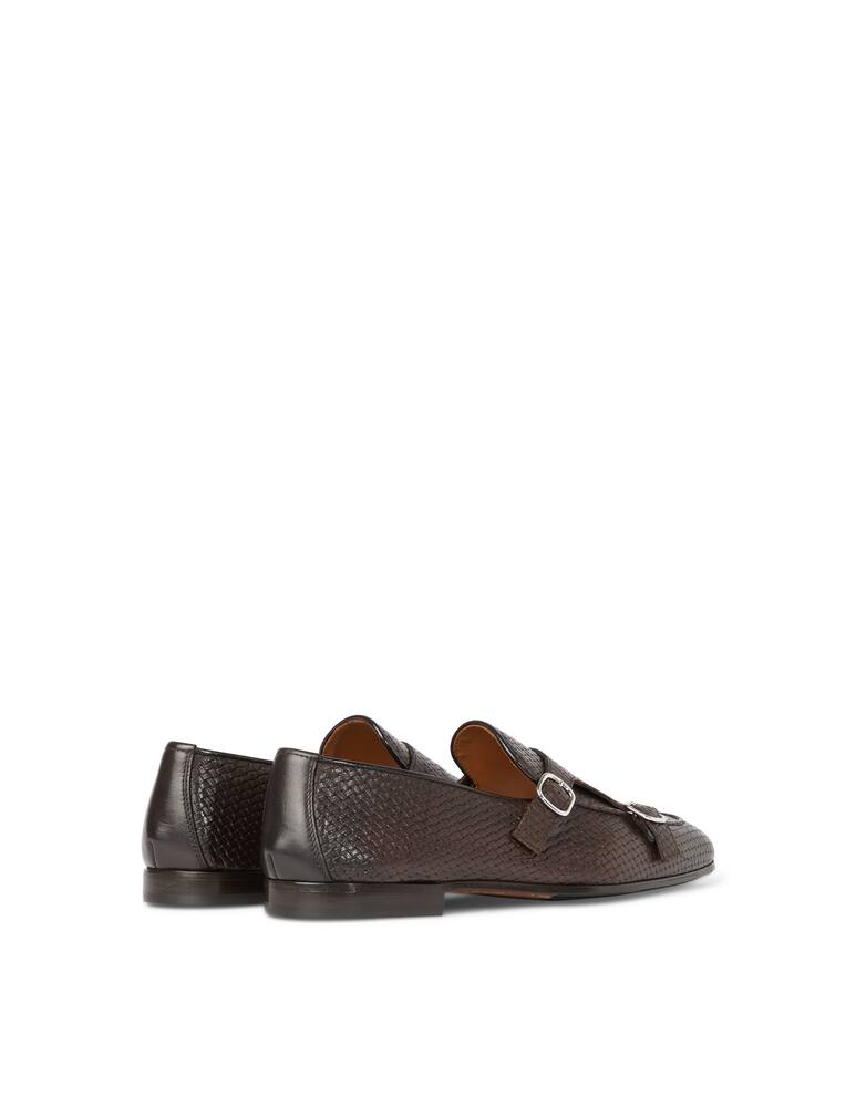 rinascente Doucal's Buckle suede loafer