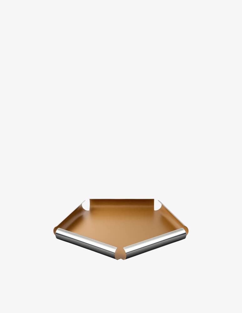 rinascente Knindustrie Garçon Vassoio Pentagonale - Marrone