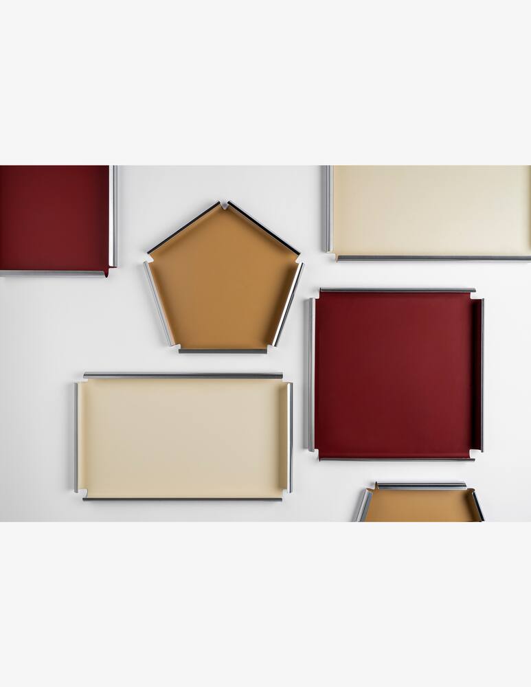 rinascente Knindustrie Garçon Vassoio Pentagonale - Marrone