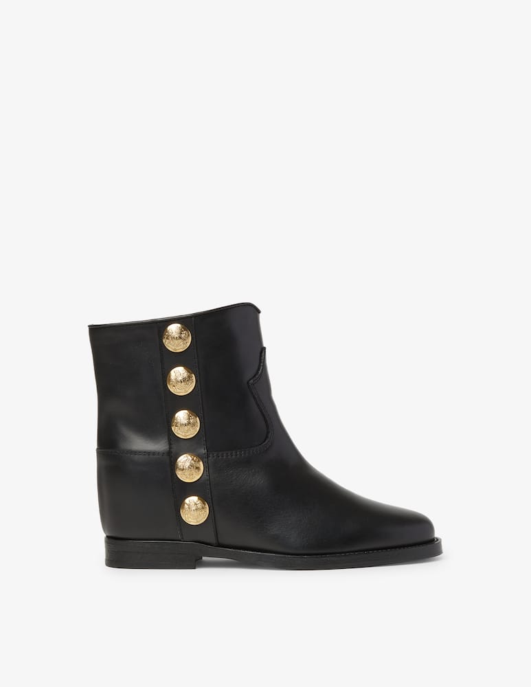 VIA ROMA 15 Leather boots - Black - picture 1 VIA ROMA 15 Leather boots - Black - picture 1
