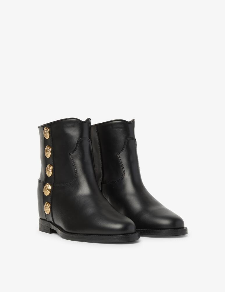 rinascente VIA ROMA 15 Stivali in pelle - Nero