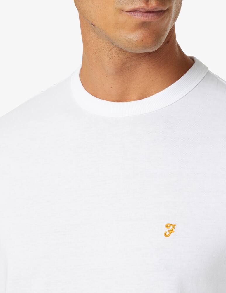 rinascente Farah Maglietta manica corta danny basic - Bianco