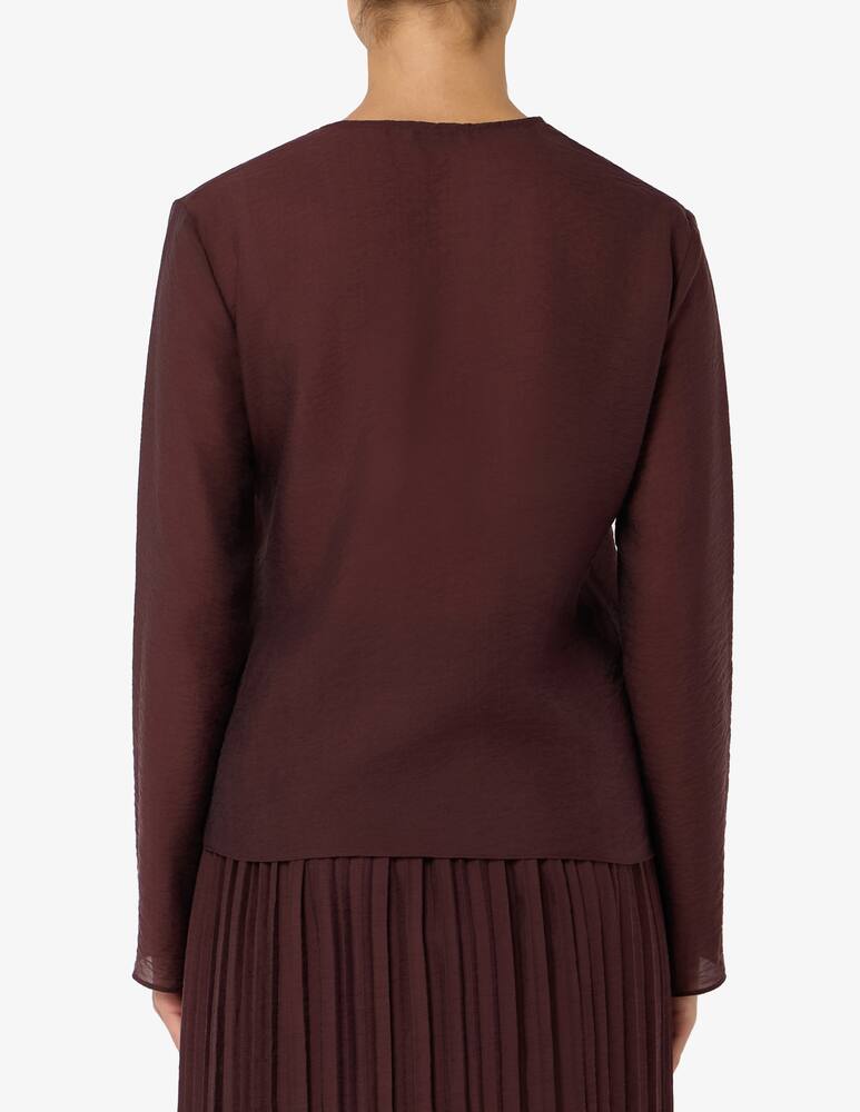 rinascente 24.7 Studio Blouse volant crinkle