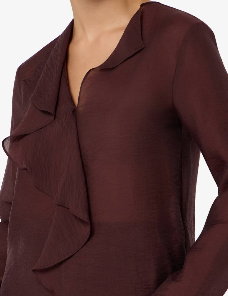 rinascente 24.7 Studio Blouse volant crinkle