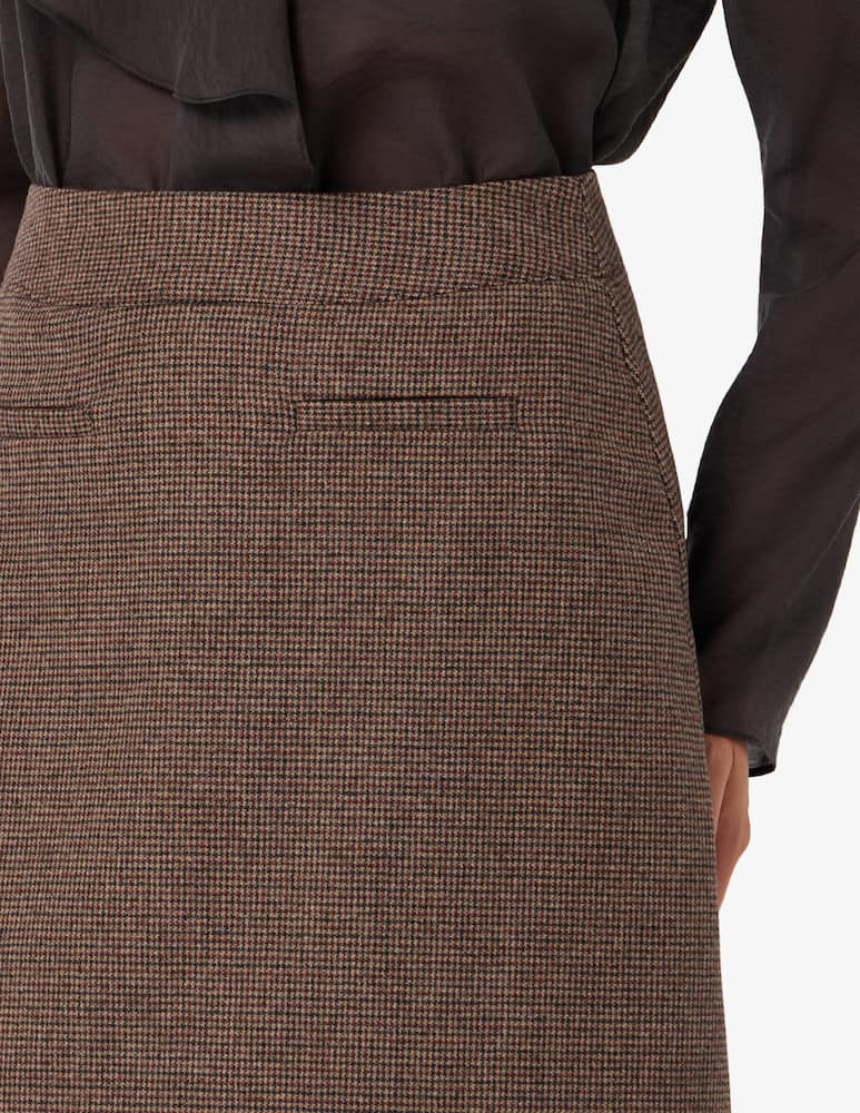 Shop 24 7 studio mini trapper skirt on rinascente