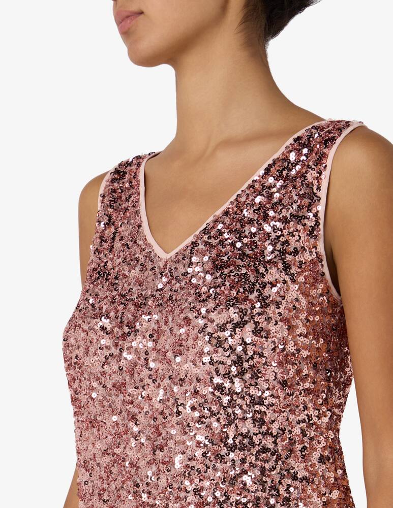 rinascente 24.7 Studio Sequin sleeveless top