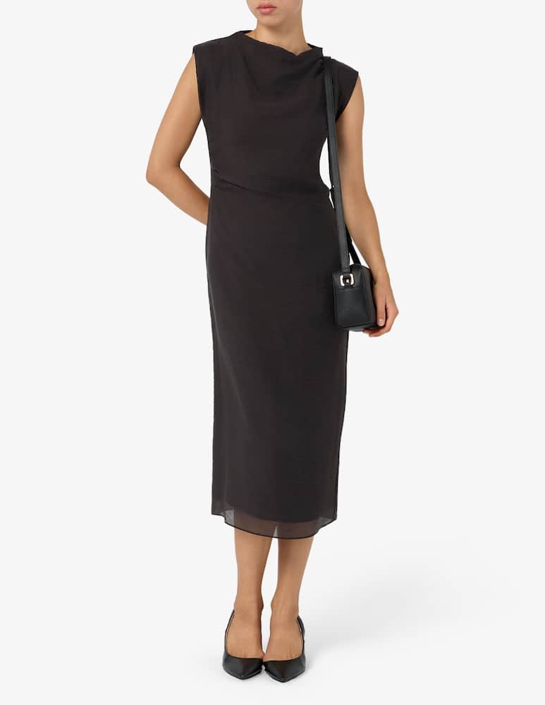 24.7 Studio Draped crinkle dress - picture 2