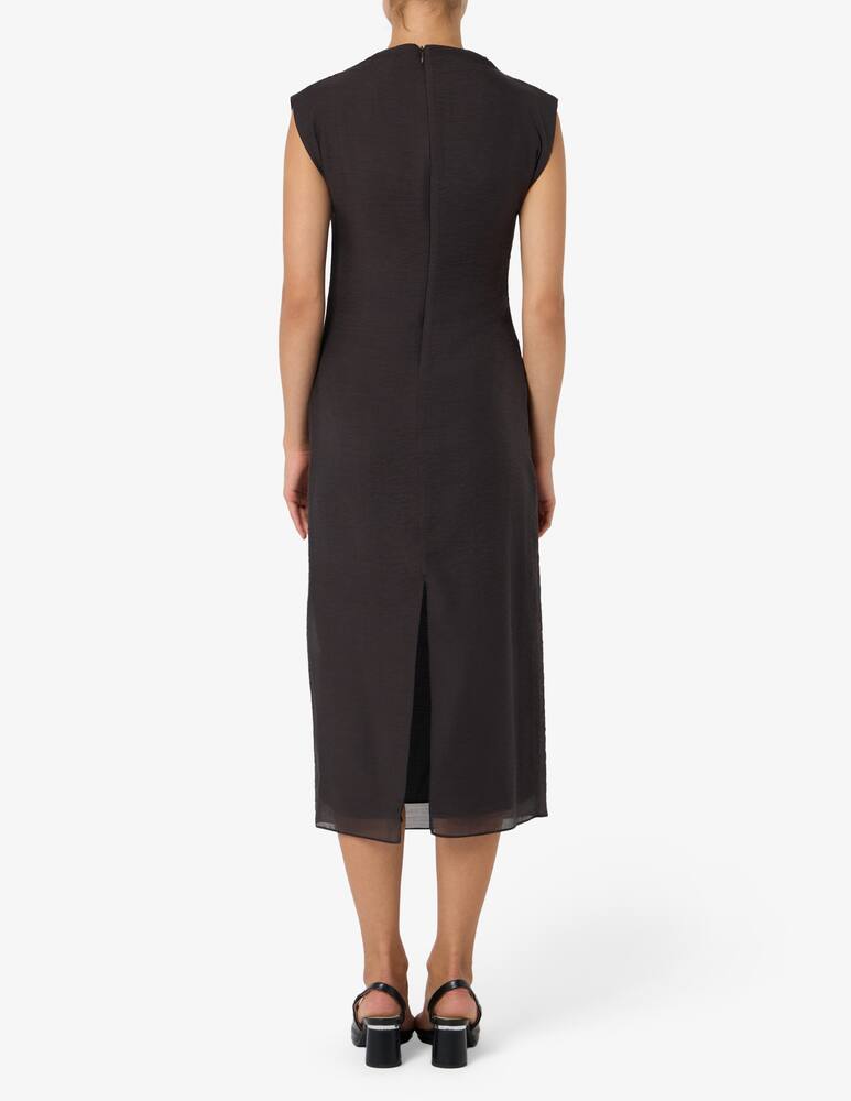 rinascente 24.7 Studio Draped crinkle dress