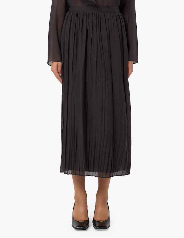 rinascente 24.7 Studio Crinkle midi skirt