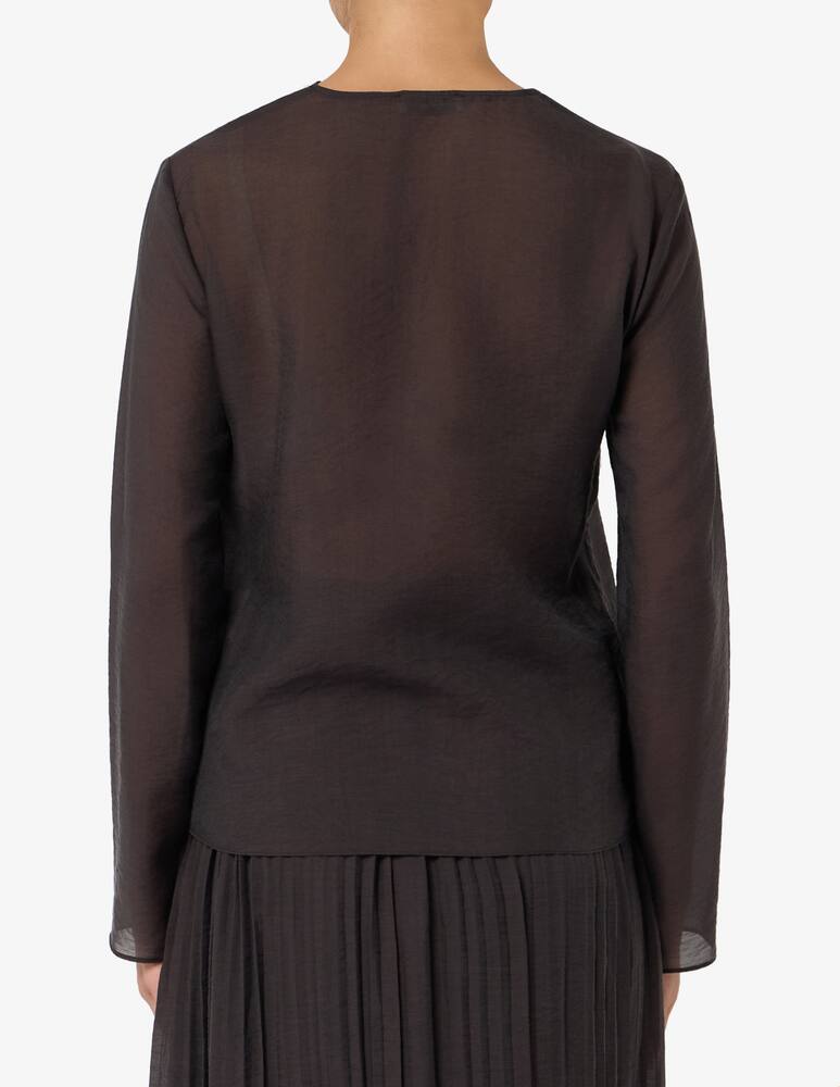 rinascente 24.7 Studio Blouse volant crinkle