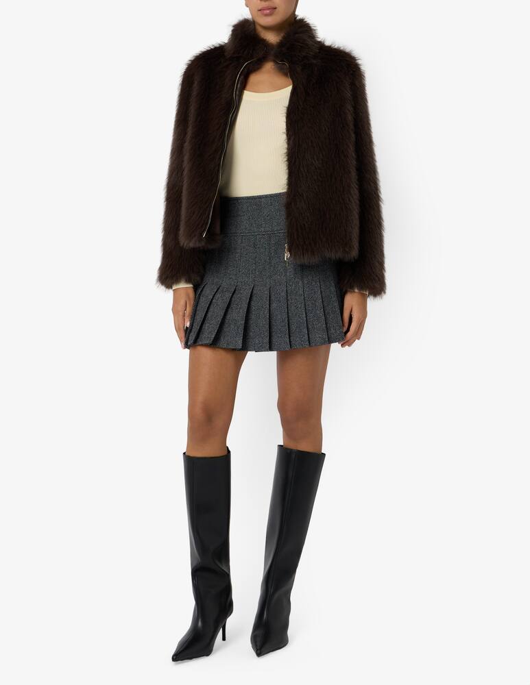 rinascente 24.7 Studio Giacca in finta pelliccia